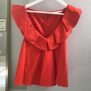Zara ruffles blouse